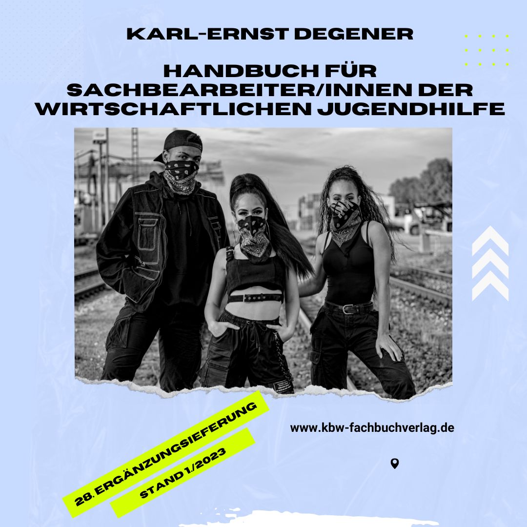 Wirtschaftliche Jugendhilfe – Handbuch (einschl. 28. Ergänzungslieferung) Stand 1.1.2023 - 375 SeitenOrdner DIN A 4